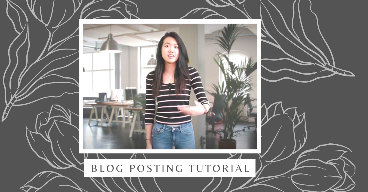 WEB DEPOT NEWSLETTER 05.09 HOW TO POST A BLOG TUTORIAL