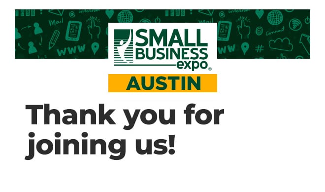 THANK YOU FOR JOINING US! | WEBSITE DEPOT AUSTIN SMALL BUSINESS EXPO